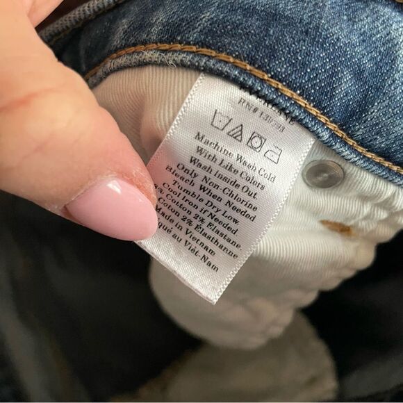 Everlane High Rise Medium Wash Skinny Jeans- Size 30 Regular - Picture 8 of 8